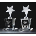 Constellation Series Chrome Star on Crystal Base